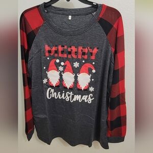 $10 Merry Christmas Gnome Raglan Shirt